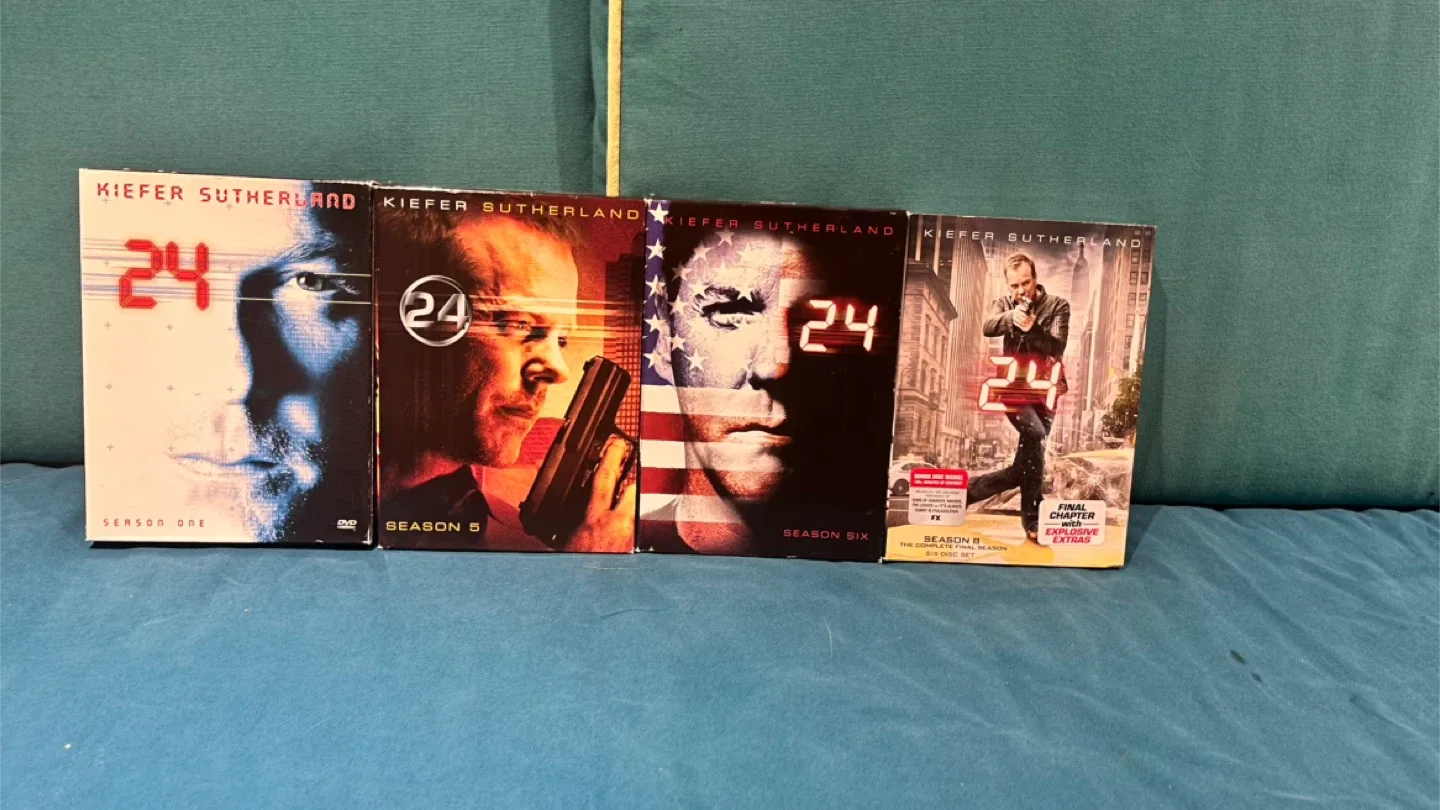 Assorted DVDs - Game of Thrones, “24” & More! image indicator(4)