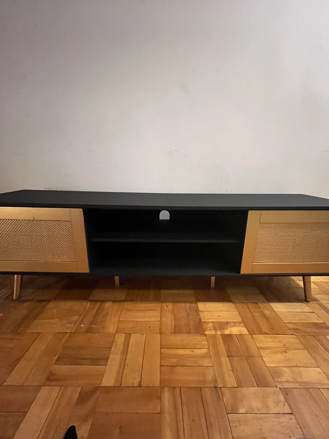 Black & Gold TV Stand - photo 3