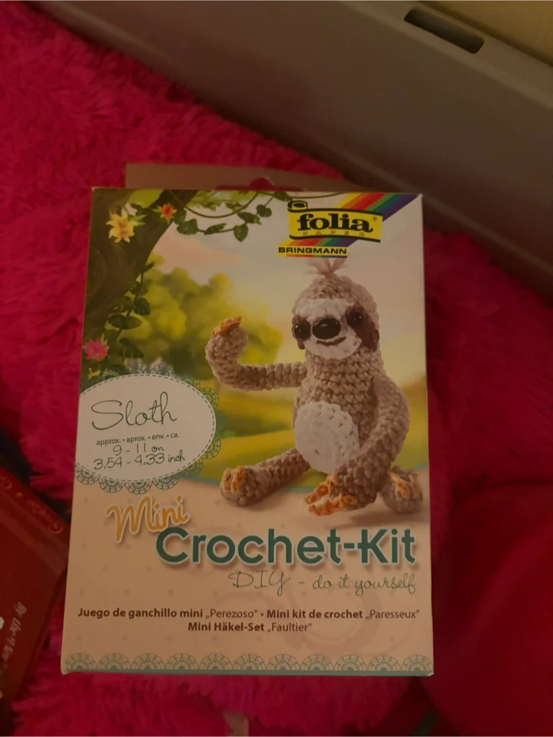 New Folia Sloth Mini Crochet-Kit DIY