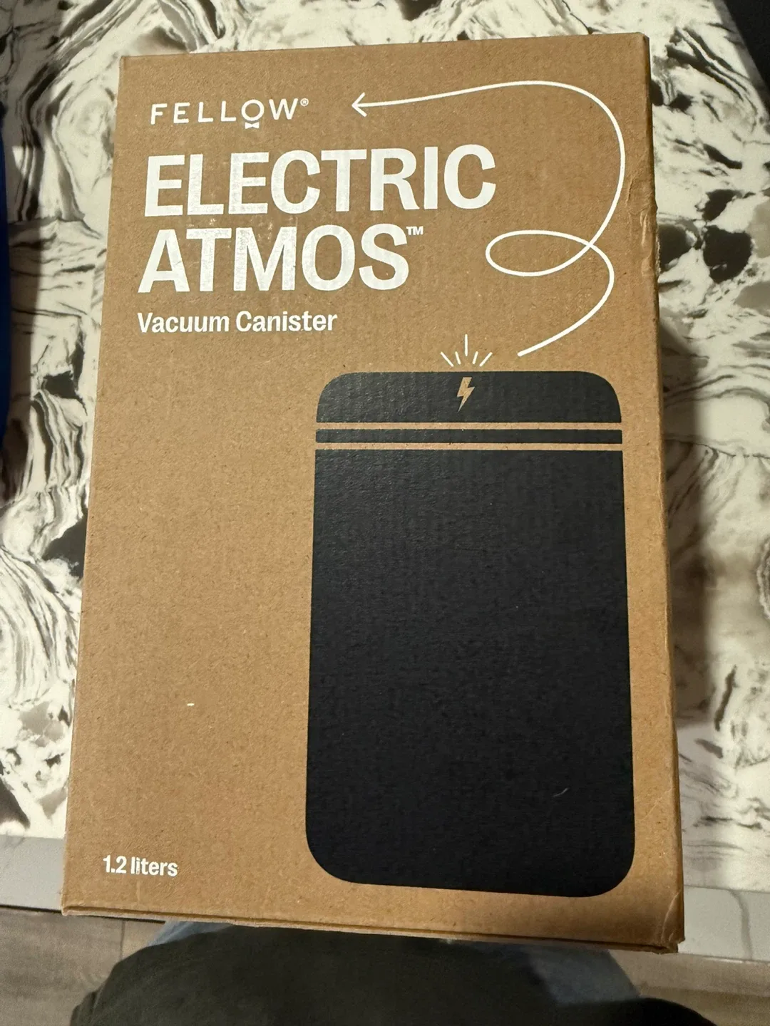 Fellow Electric Atmos Vacuum Canister - Matte Black - 1.2L thumbnail