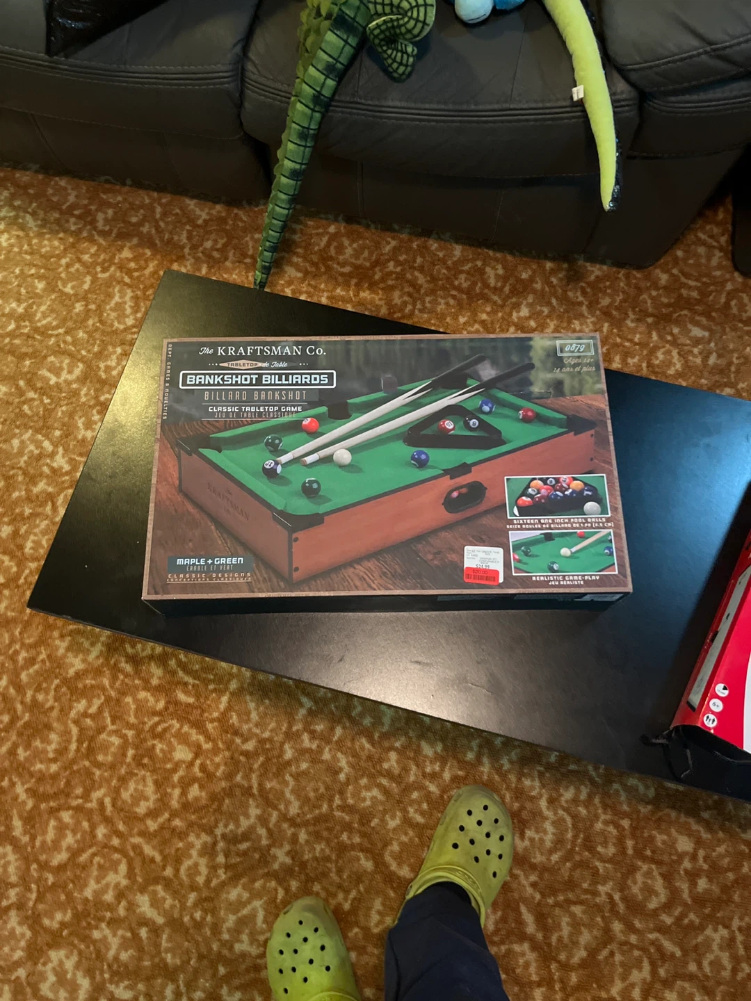 Kraftsman Co. Bankshot Billiards Tabletop Game
