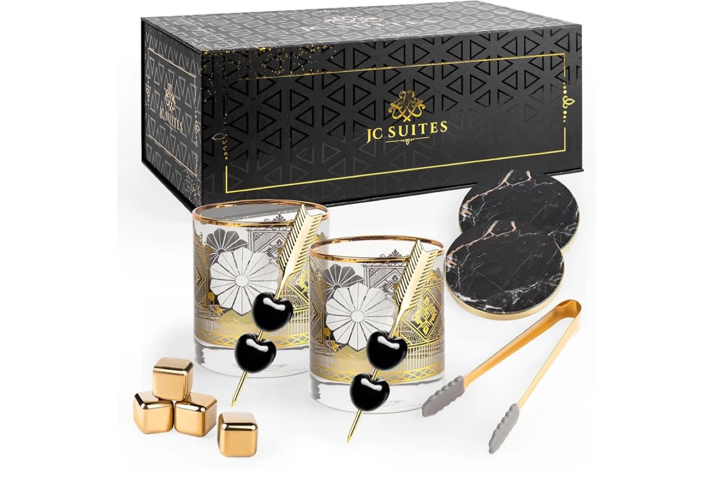 JC Suites Whiskey Glasses Gift Set - New - photo 3