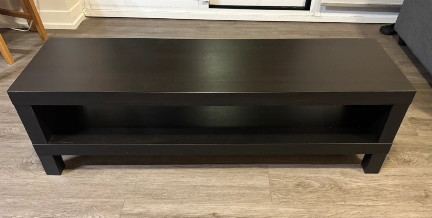 IKEA Lack TV Stand, Black-Brown