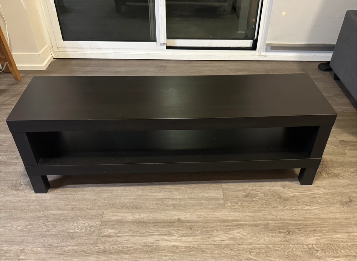 IKEA Lack TV Stand, Black-Brown - photo 2