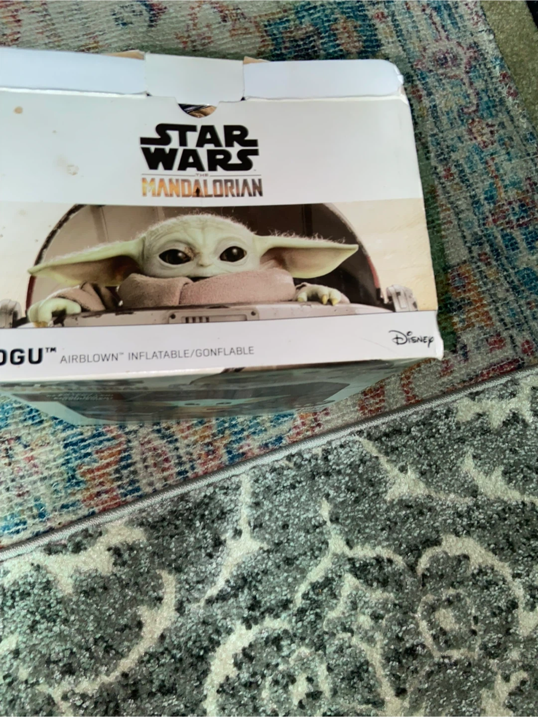 Christmas Star Wars The Mandalorian Grogu Inflatable - photo 3