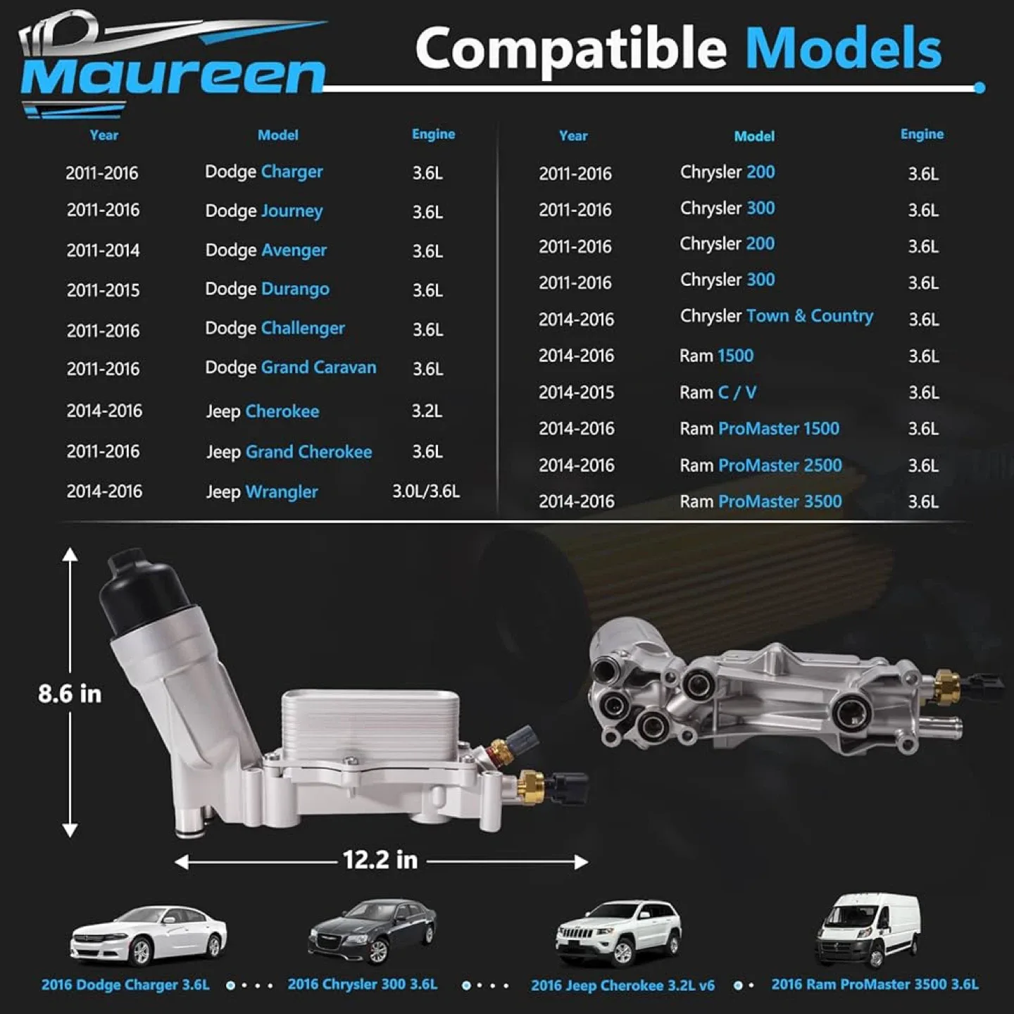Aluminum Engine Oil Filter Kit image indicator(4)