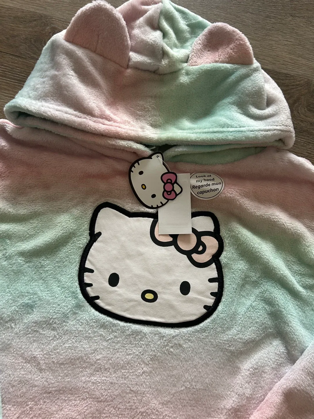 Hello Kitty girls lounge Hoodie, Size M/L, New! image indicator(2)