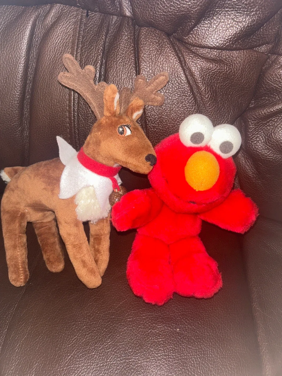 Elmo Plush Toy & Elf on a Shelf Reindeer Plush image indicator(2)