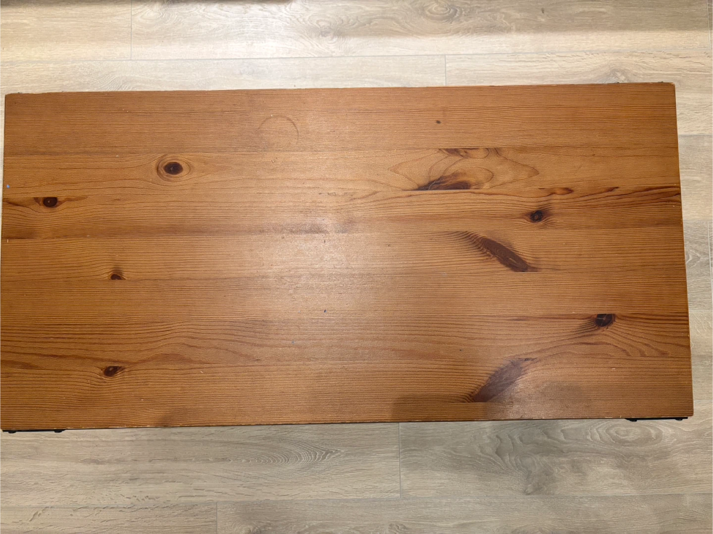 Wood & Metal Coffee Table - IKEA FJÄLLBO - photo 5