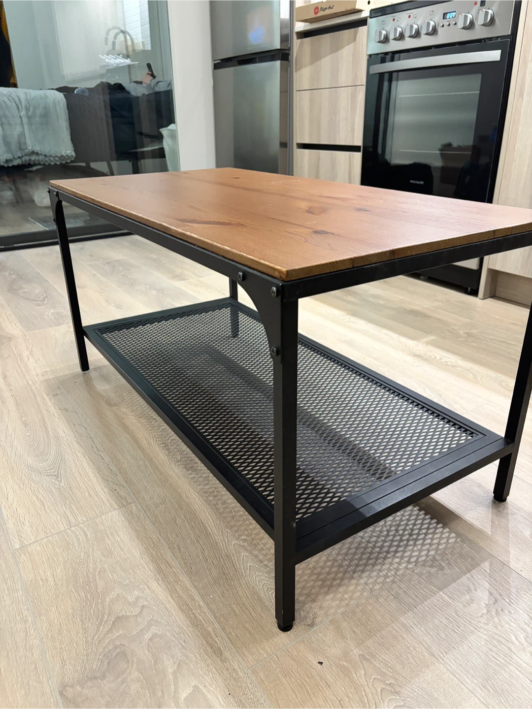 Wood & Metal Coffee Table - IKEA FJÄLLBO - photo 4