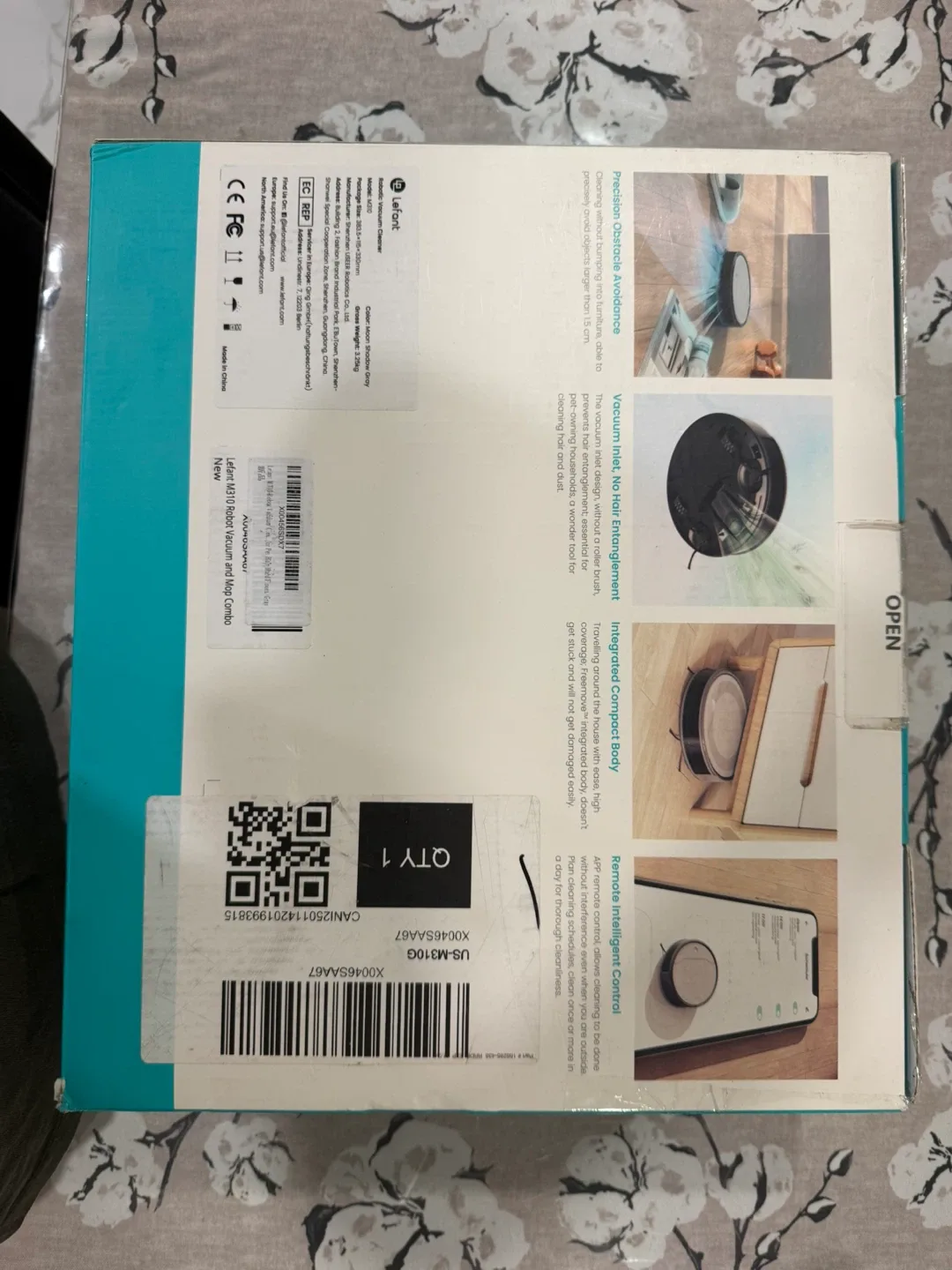 Lefant M310 Robot Vacuum Cleaner image indicator(10)