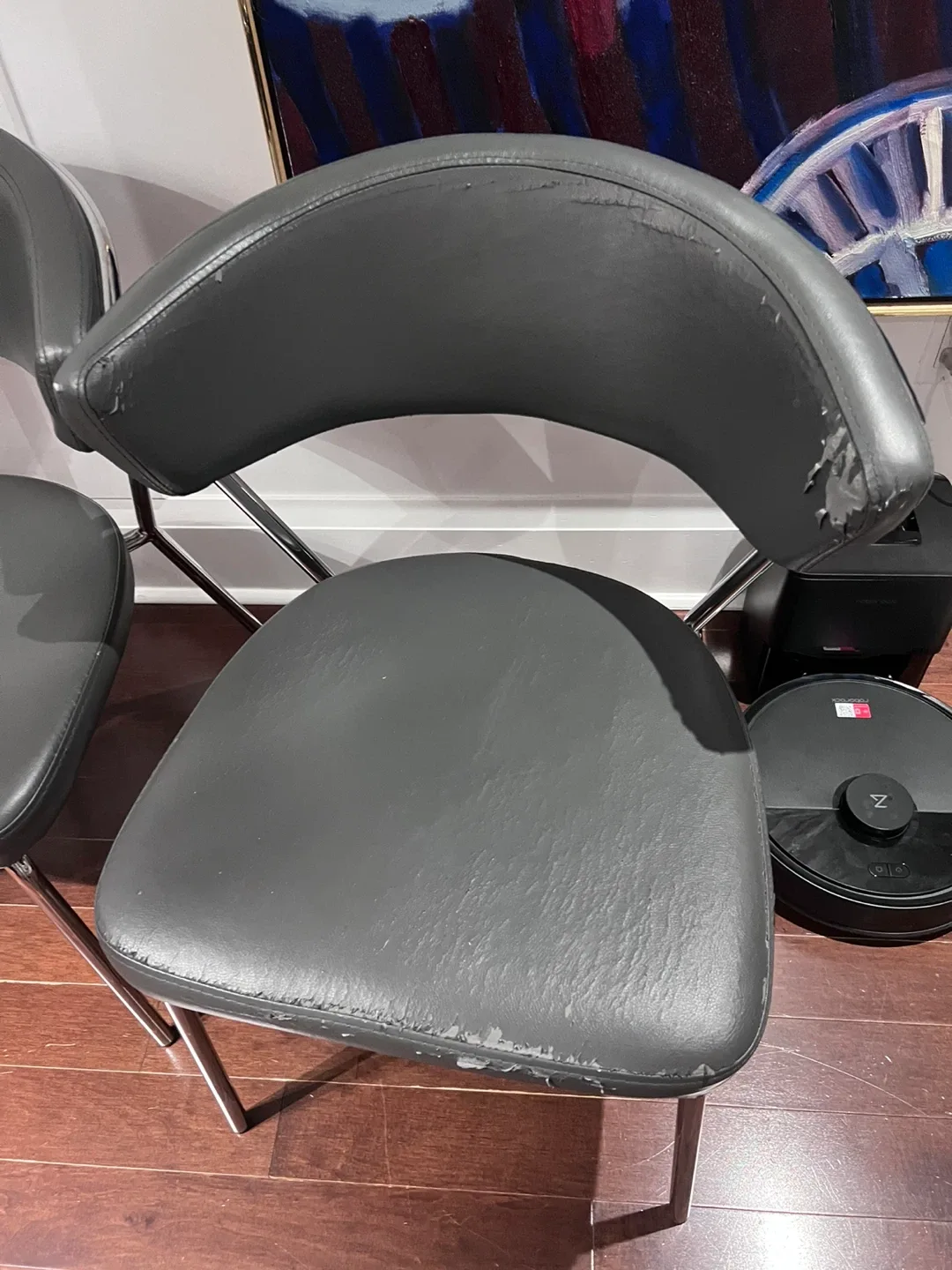 Set of 4 Grey Chairs image indicator(5)