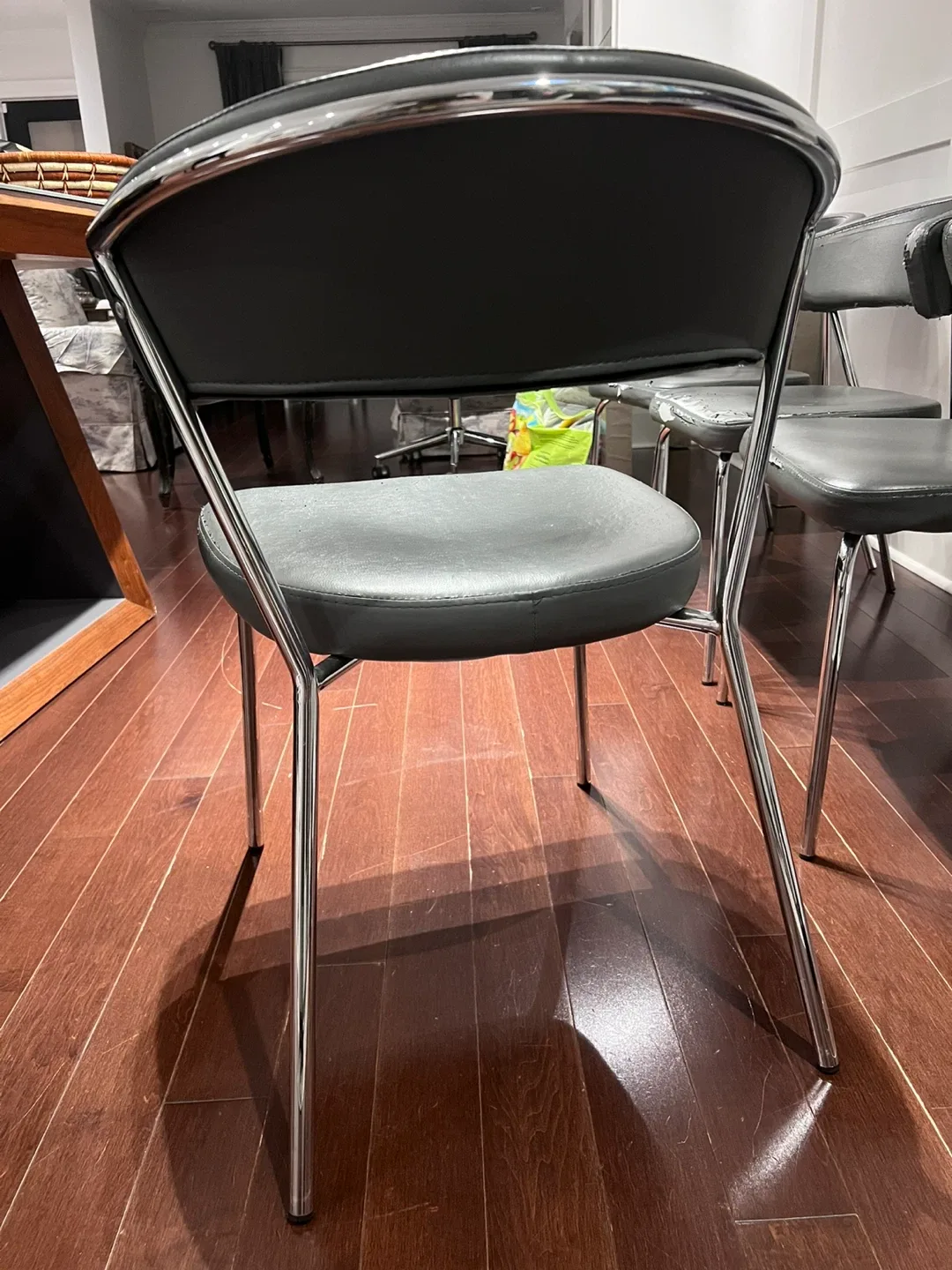 Set of 4 Grey Chairs image indicator(6)