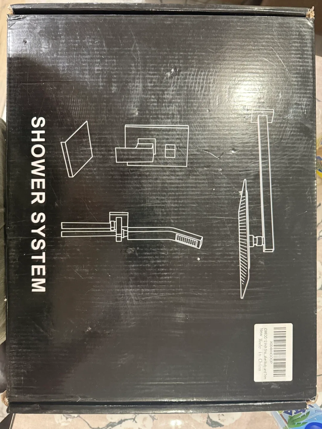 Matte Black 12 Inch Three Function Shower System - New image indicator(5)