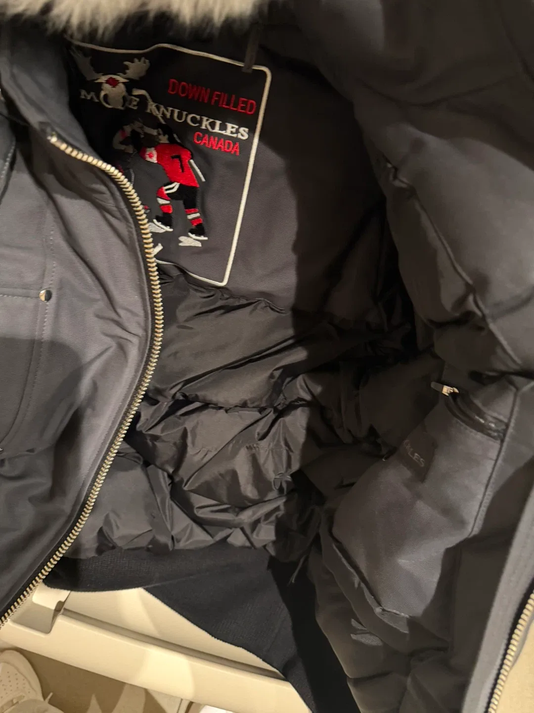 Moose Knuckles Down Filled Winter Jacket - L image indicator(5)