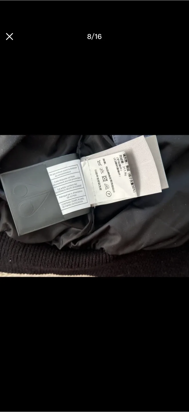 Moose Knuckles Down Filled Winter Jacket - L image indicator(10)