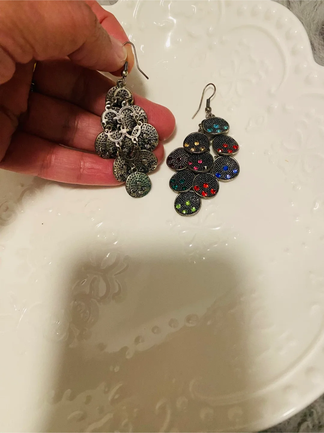 Colourful Dangle Earrings image indicator(2)