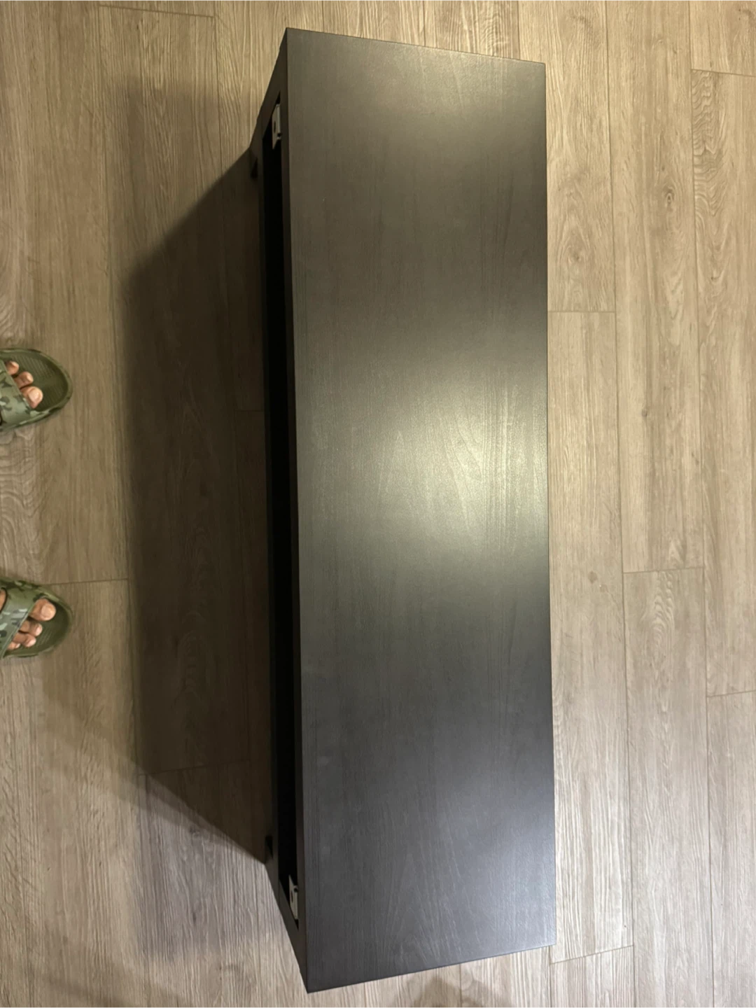 IKEA Lack TV Stand, Black-Brown - photo 5