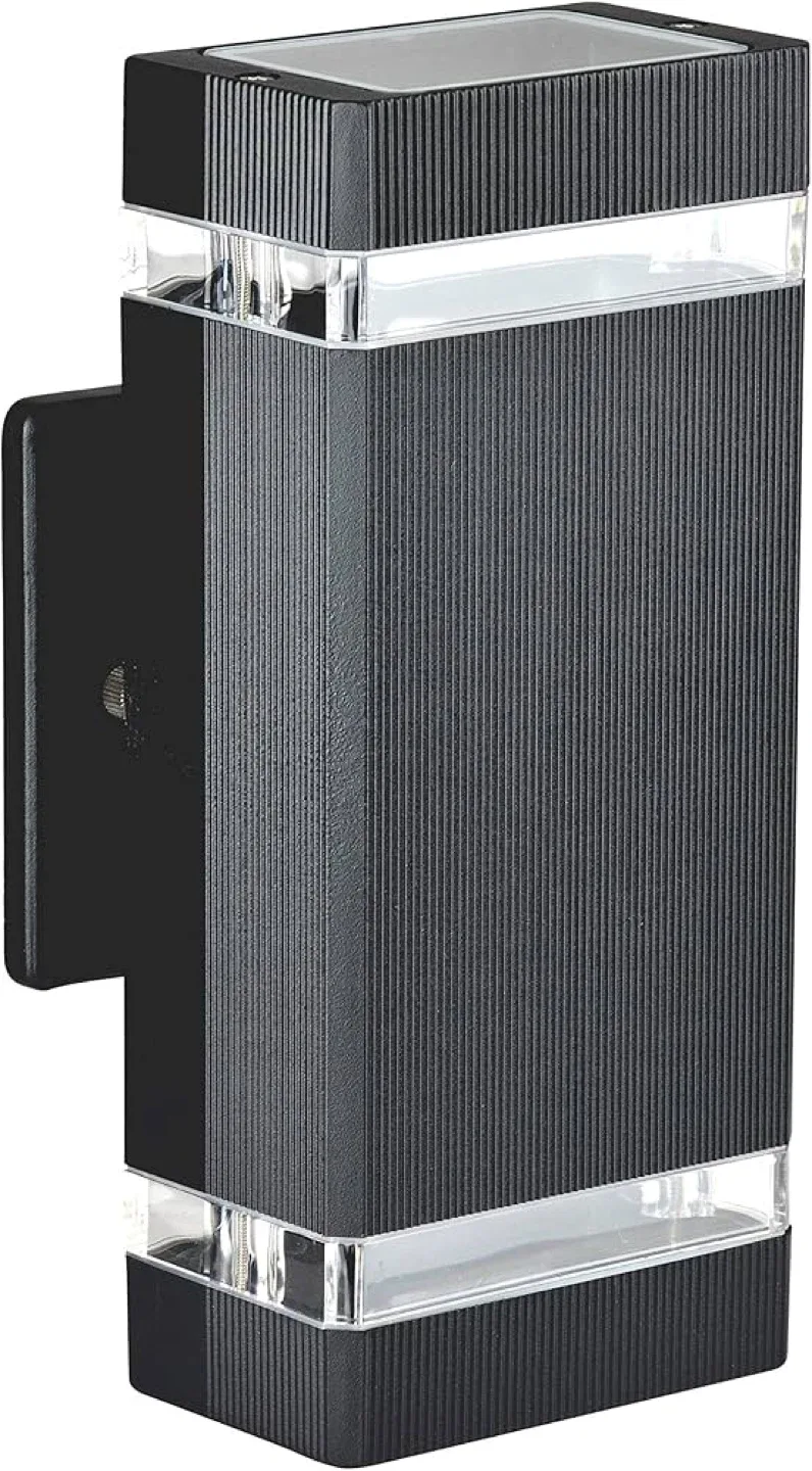 Outdoor Wall Light Fixture, Gray, Waterproof IP65 image indicator(4)