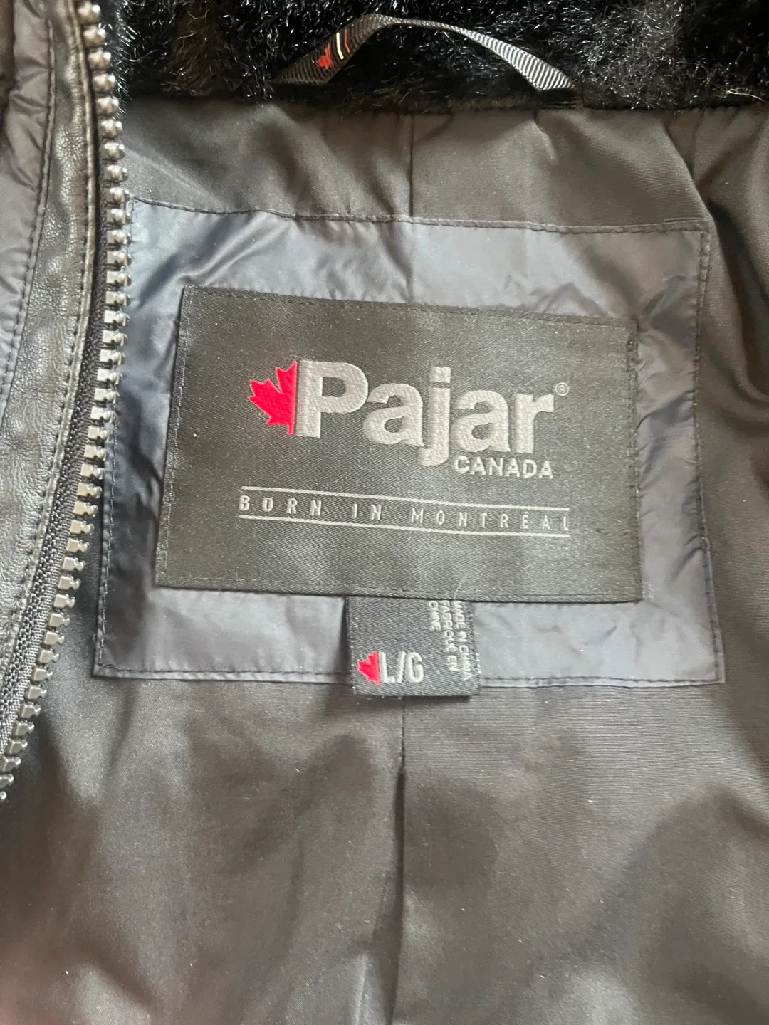 Pajar Canada Black Puffer Jacket - Size L/G image indicator(4)
