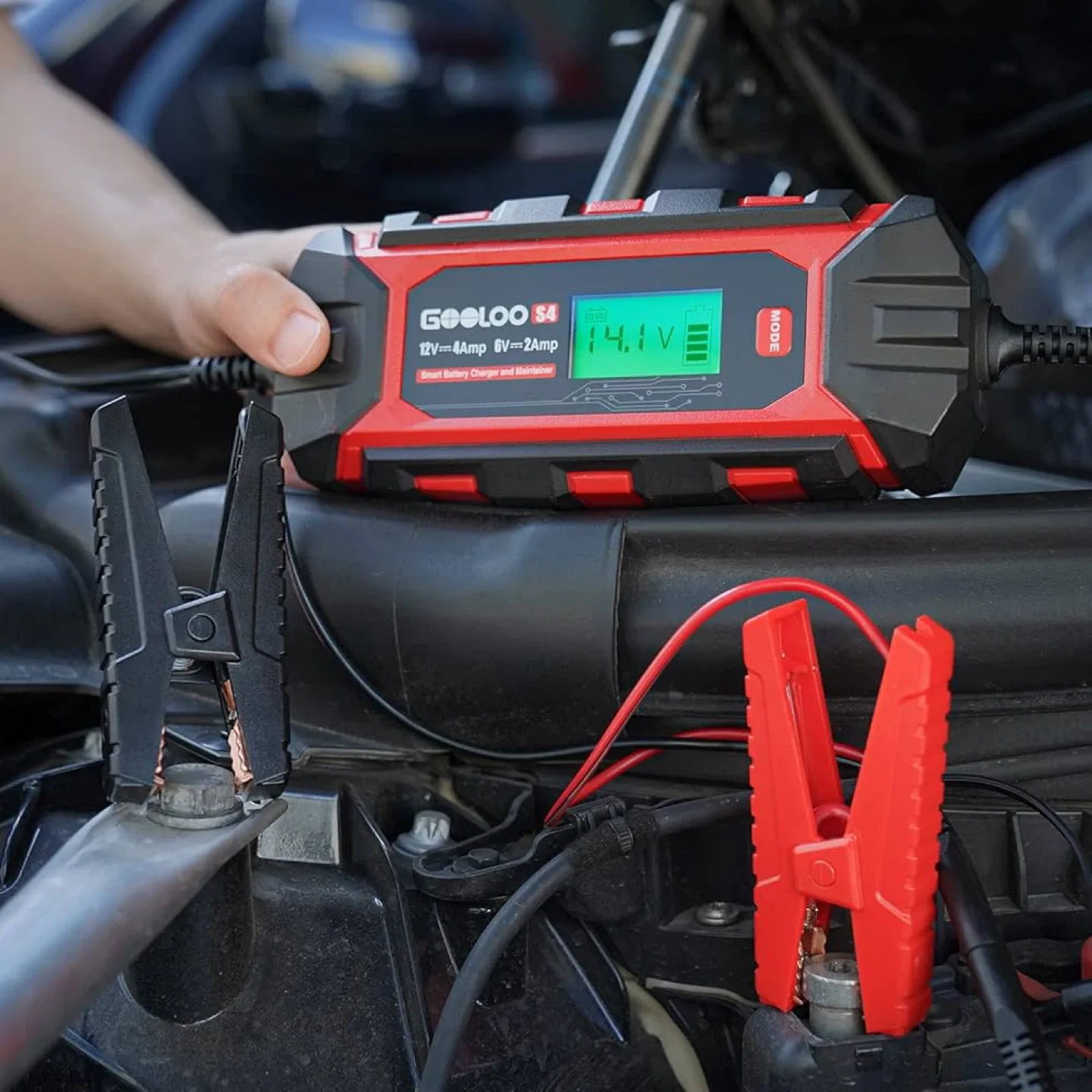 Battery charger image indicator(6)