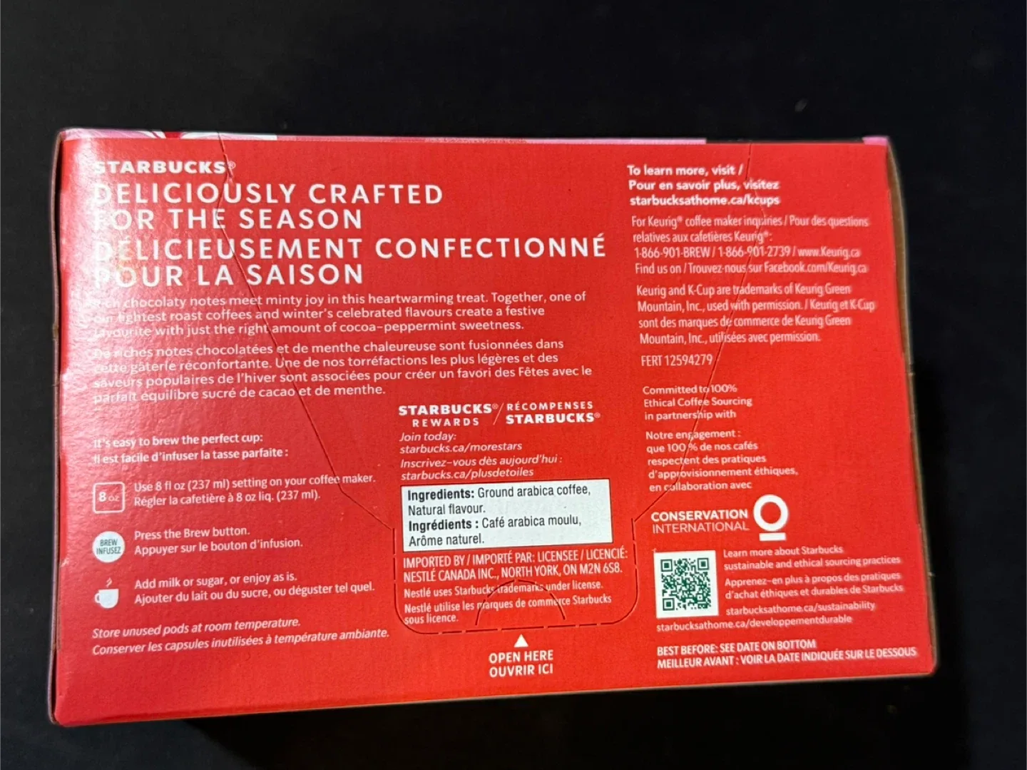 Starbucks Peppermint Mocha K-Cups - Limited Edition image indicator(3)