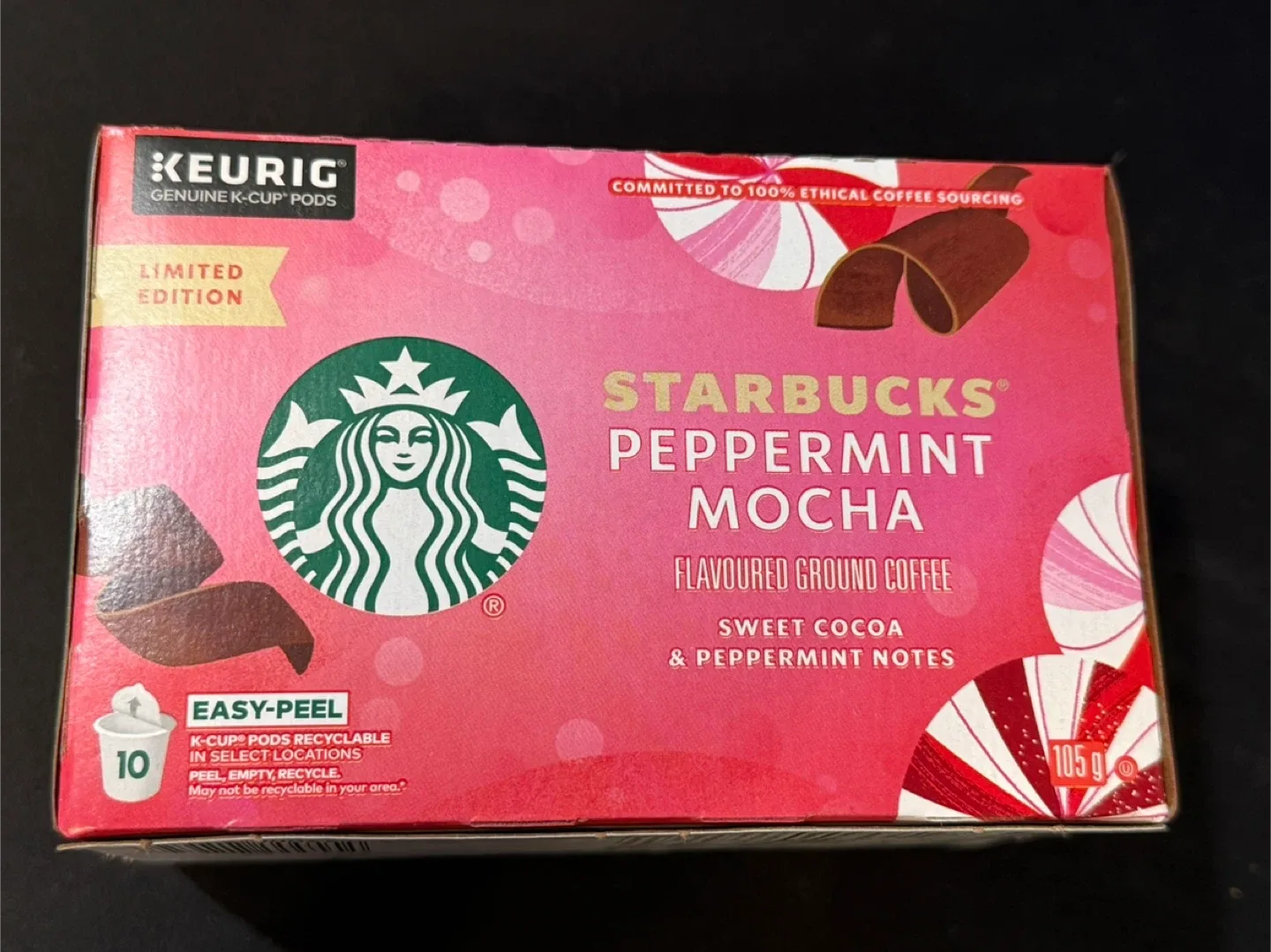 Starbucks Peppermint Mocha K-Cups - Limited Edition image indicator(2)