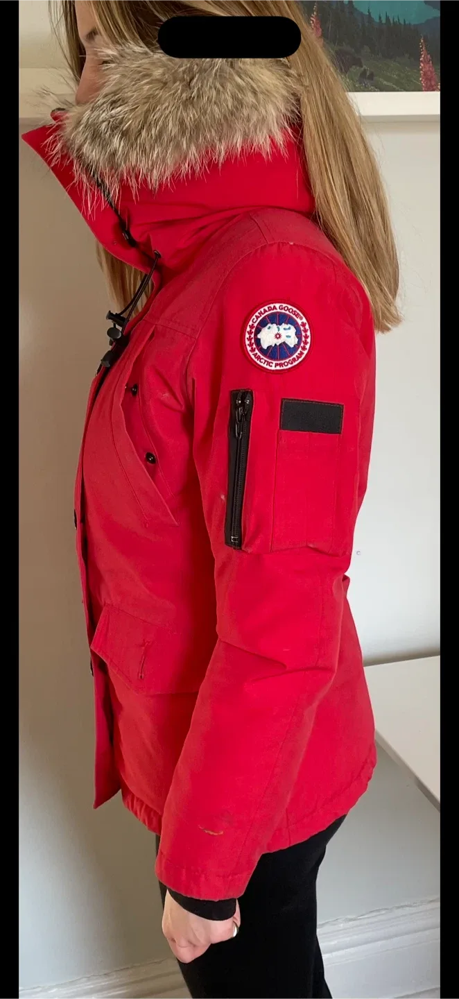 Canada Goose Size S -  Red Winter Coat