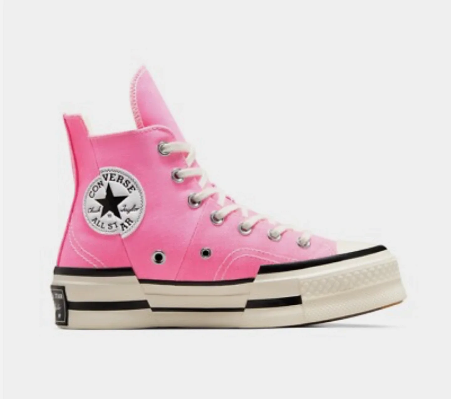 Converse Chuck 70 Plus Hi Sneakers - Pink, Size 4M fits size 6W