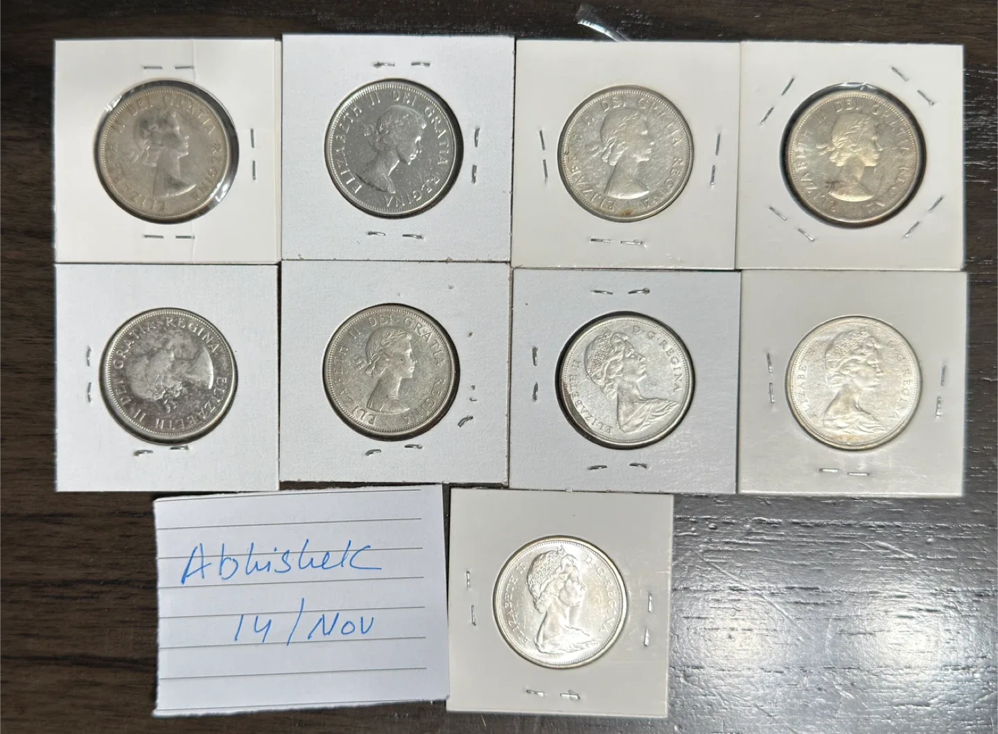 Vintage Canadian Silver half dollar image indicator(4)