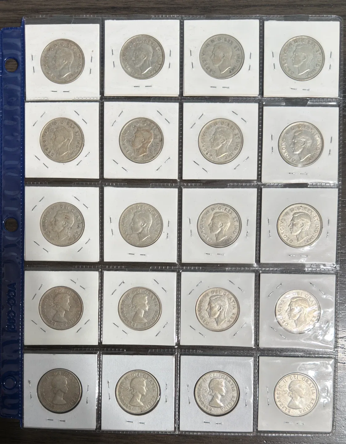 Vintage Canadian Silver half dollar image indicator(3)