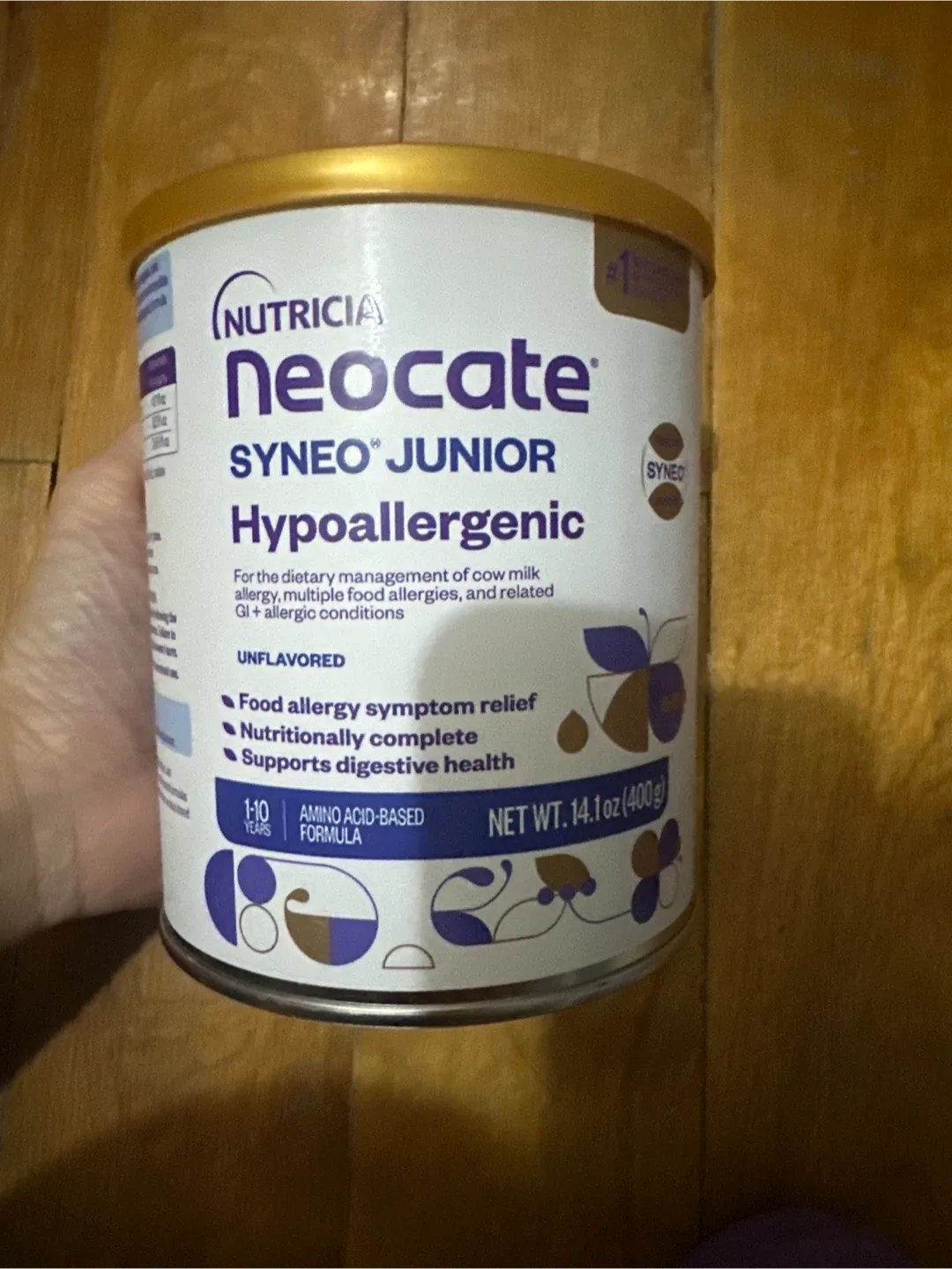 Nutricia Neocate Syneo Junior Hypoallergenic Formula