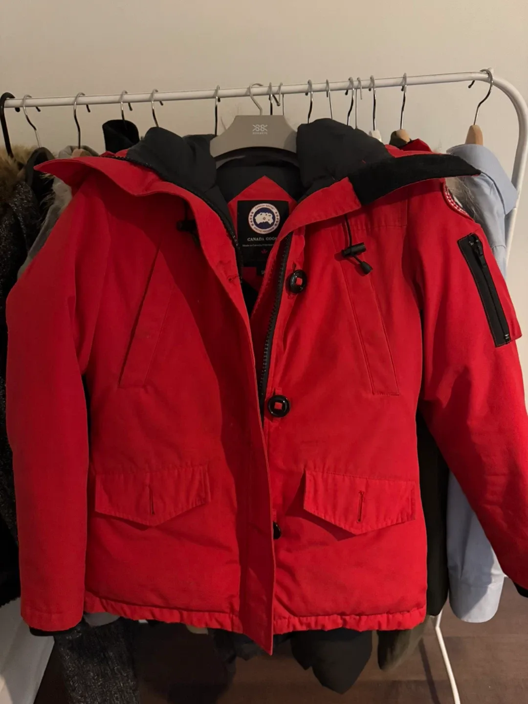 Canada Goose Size S -  Red Winter Coat image indicator(5)