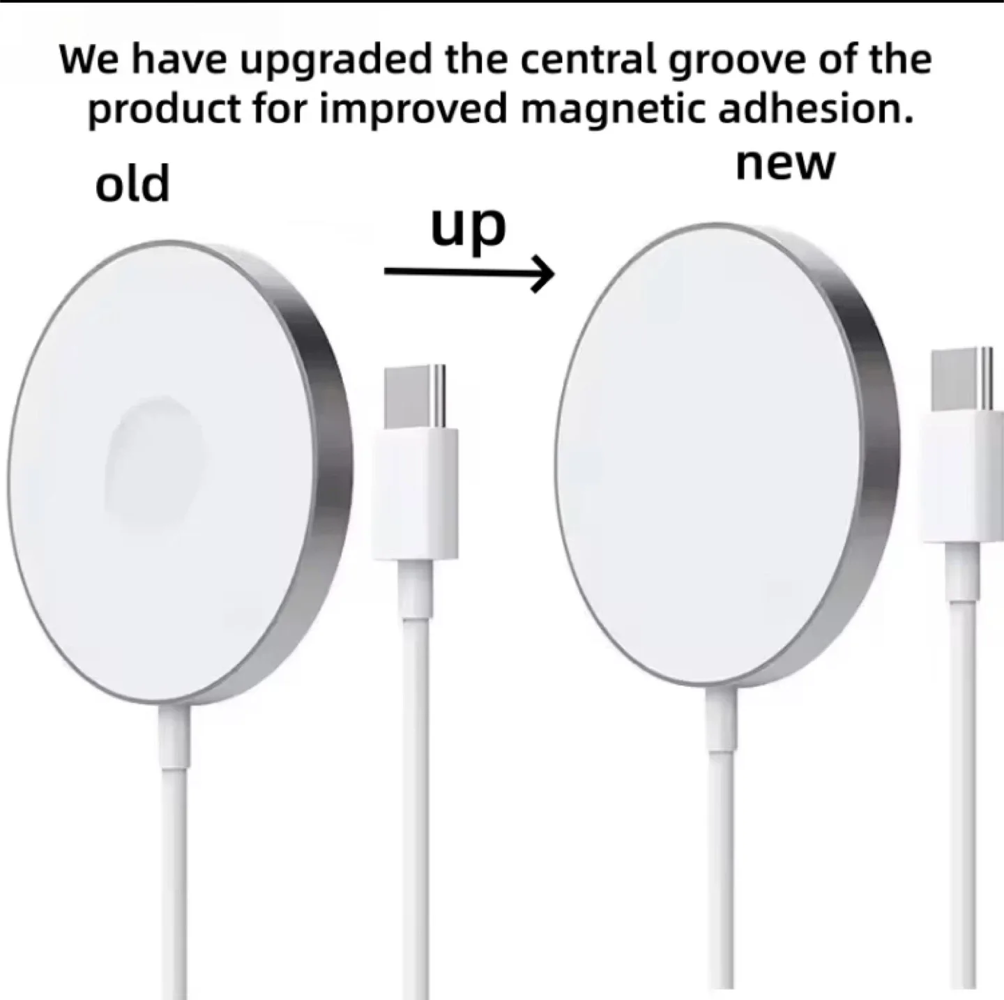 Original Magnetic Wireless Charging iPhone 16 15 14 13 12 USB C