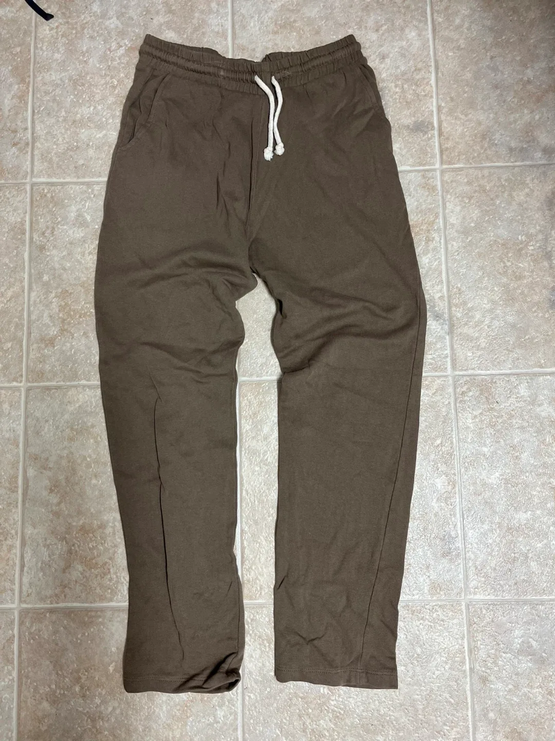 Zara Trafaluc Brown Joggers, Size EUR/USA M