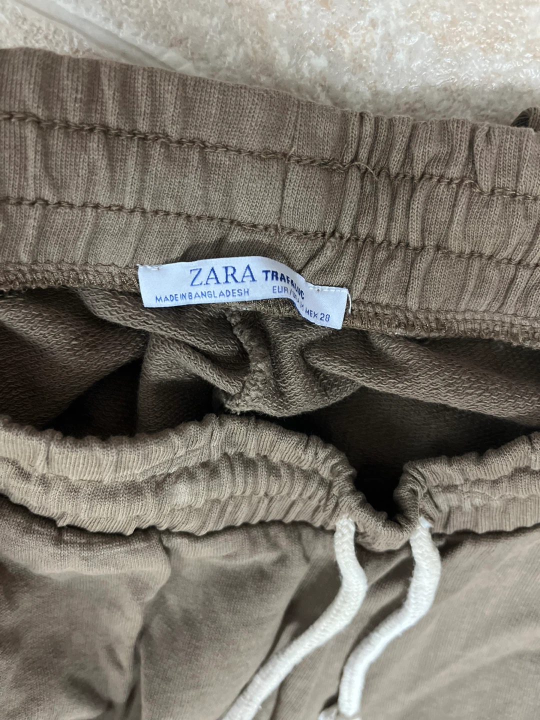 Zara Trafaluc Brown Joggers, Size EUR/USA M - photo 4