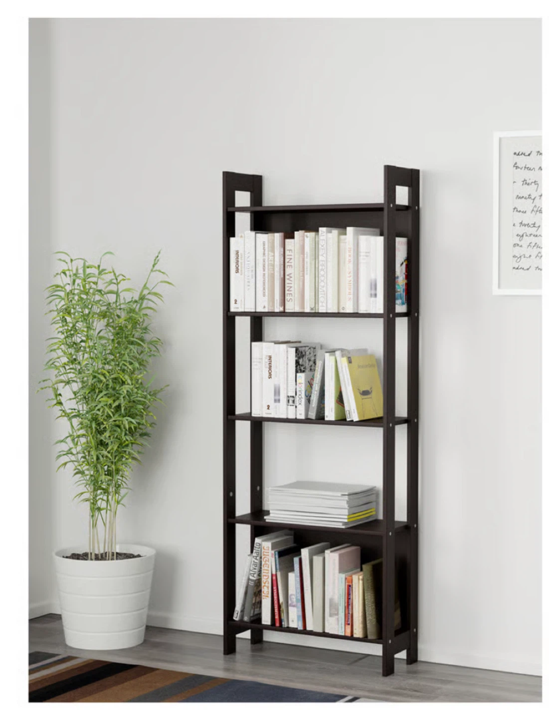 IKEA LAIVA Shelf Unit - Dark Grey/Brown - photo 2