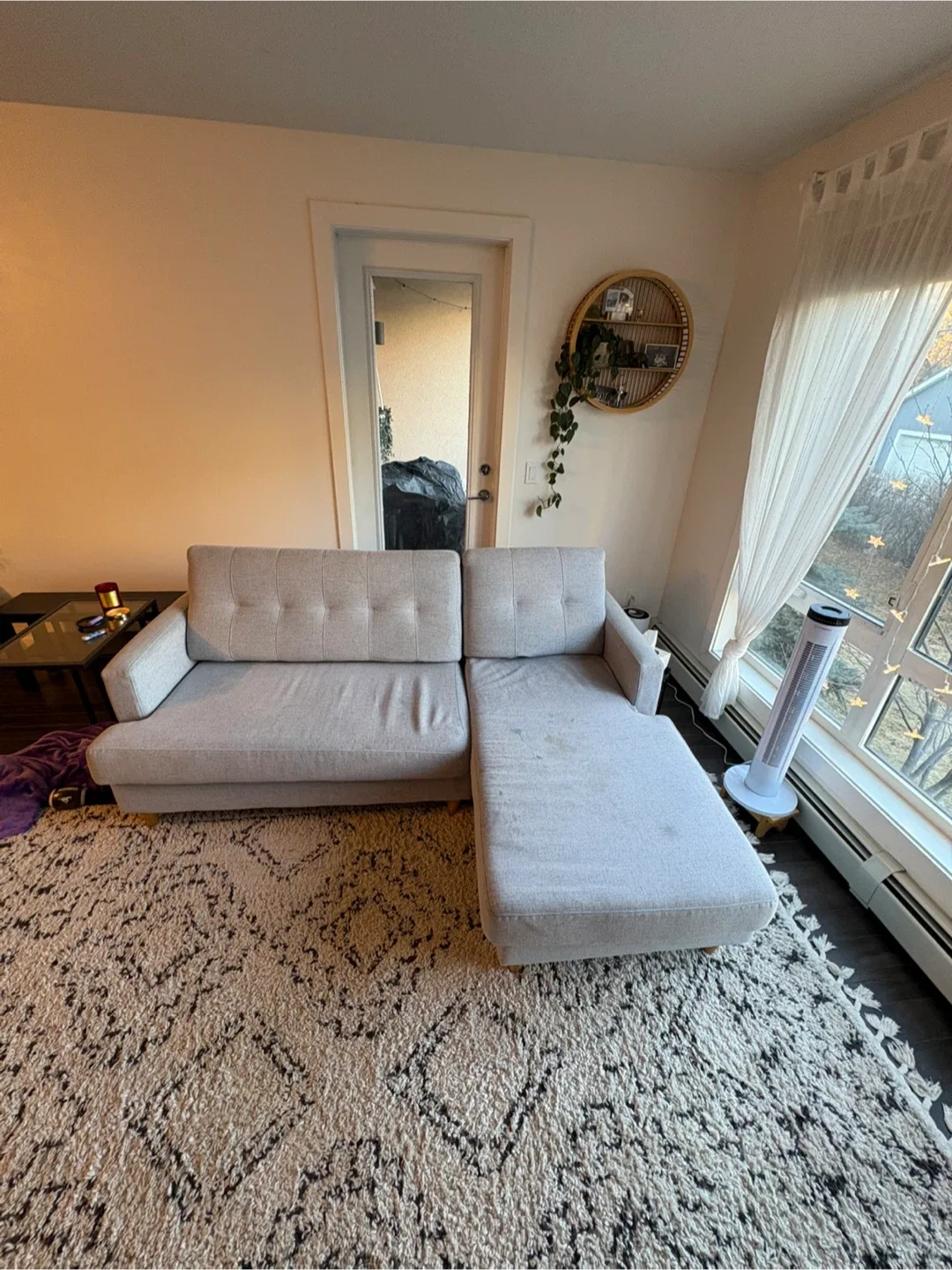 Light Grey Sectional Sofa