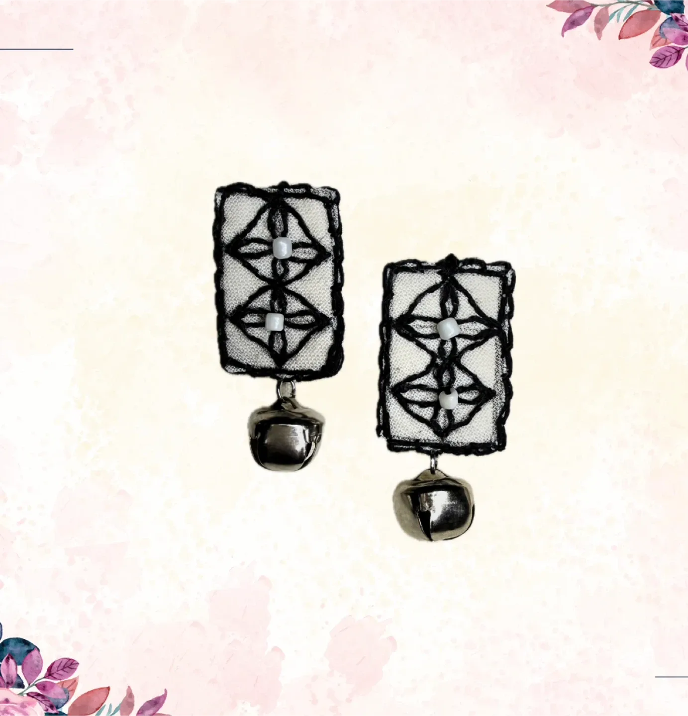 Handmade Bell Earrings image indicator(2)