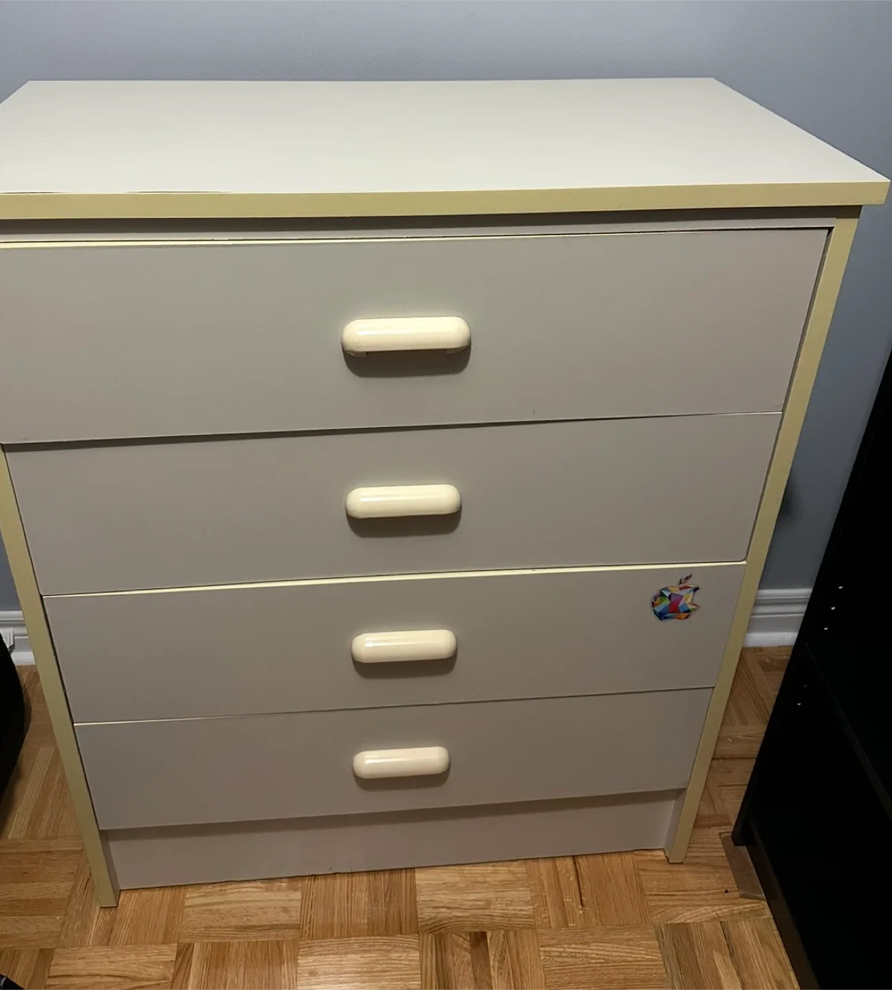 Four-Drawer Dresser - Beige/Cream image indicator(2)