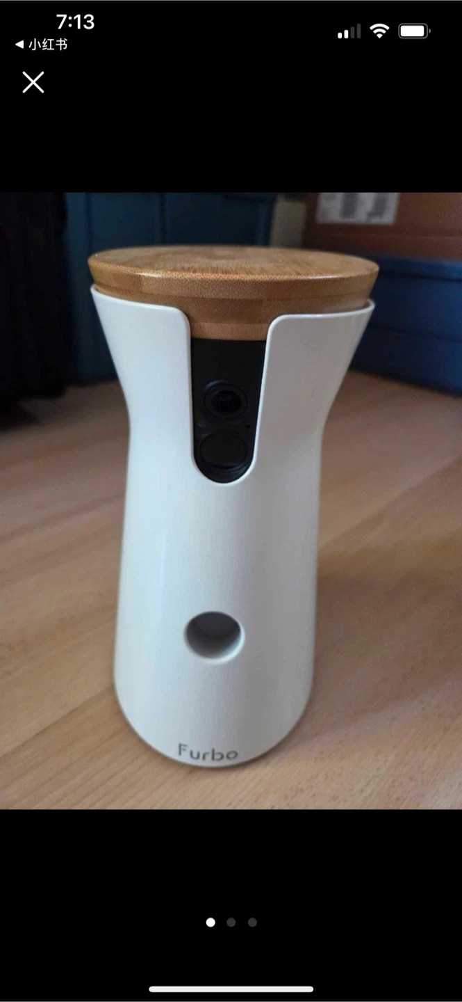 Furbo dog camera with treats dispenser - photo 3