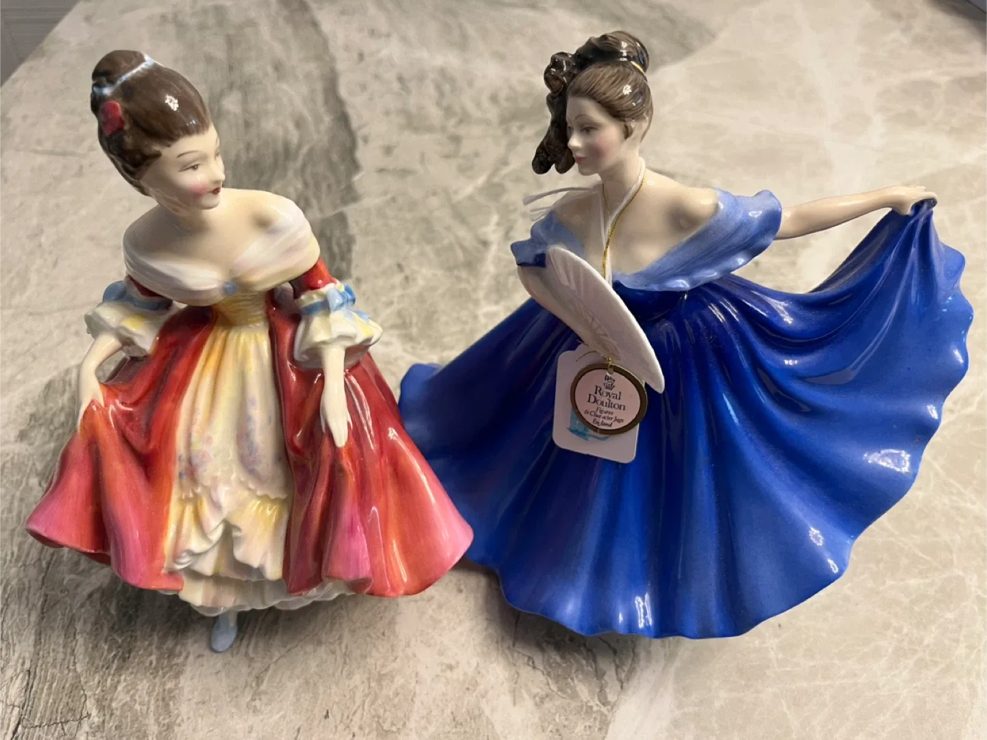 Royal Doulton Figurine Pair