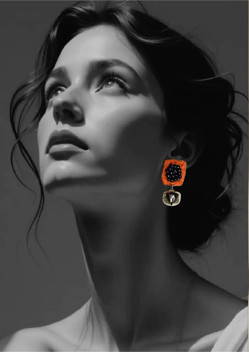 Handmade Crochet Earrings with Bells image indicator(3)