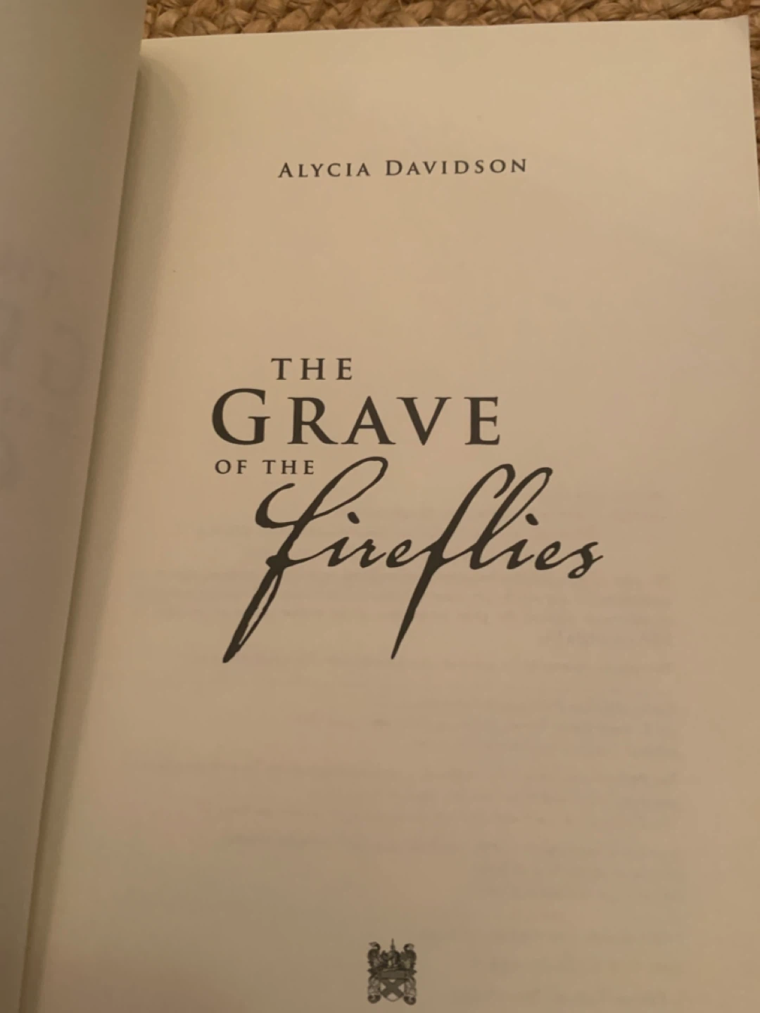 The Grave of the Fireflies by Alycia Davidson - photo 4
