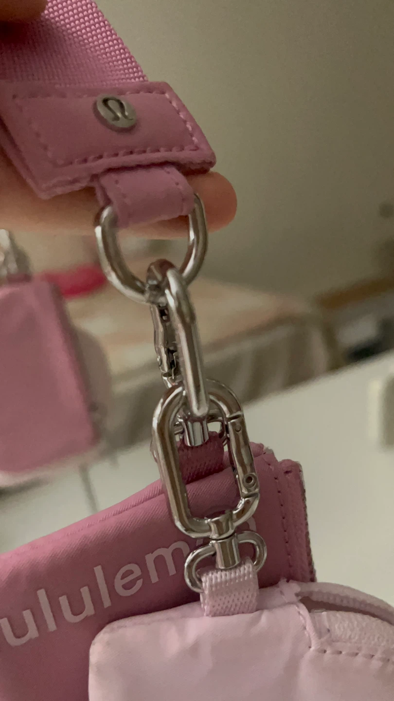 Lululemon Pink Dual Pouch Wristlet