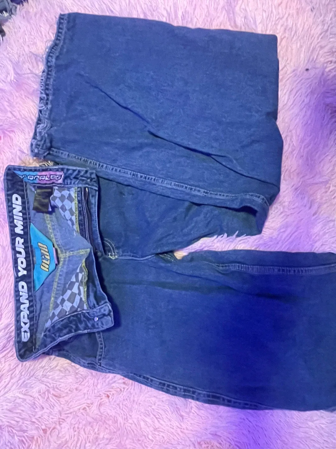 ACAB! Y2K Wide Leg Jeans image indicator(2)