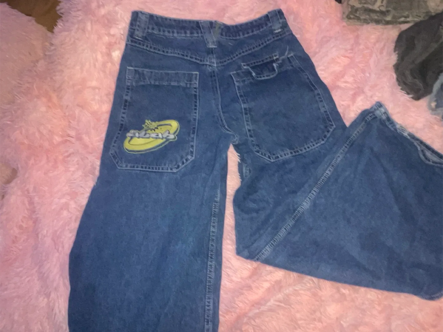 ACAB! Y2K Wide Leg Jeans image indicator(3)