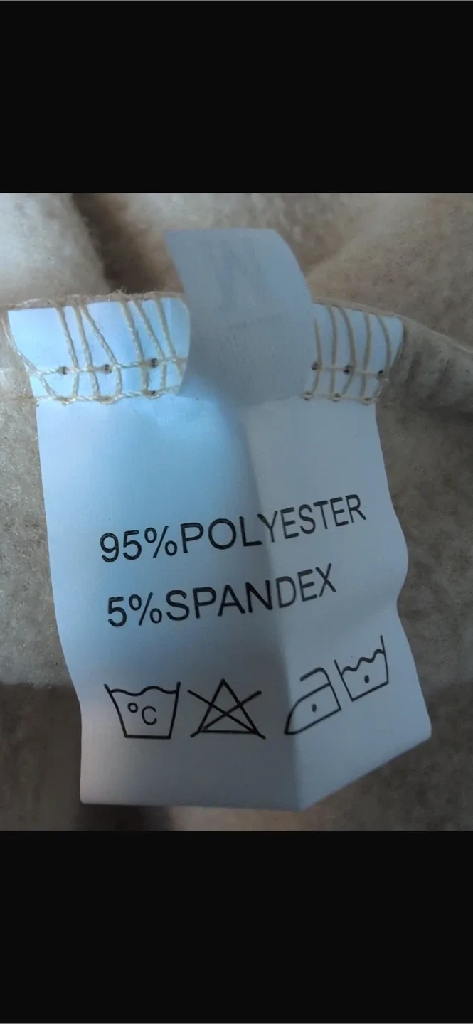 NEW! Beige Fleece Quarter Zip Pullover - Women's image indicator(8)