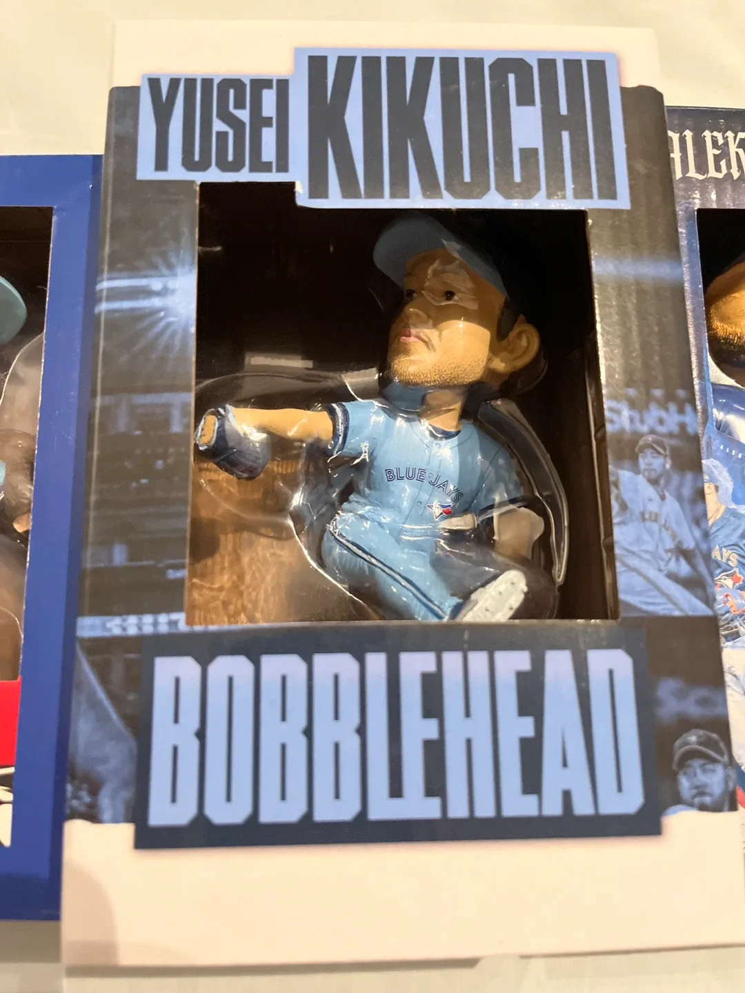 Blue Jays Bobbleheads Kevin Gausman, Yusei Kikuchi, Alek Manoah image indicator(3)