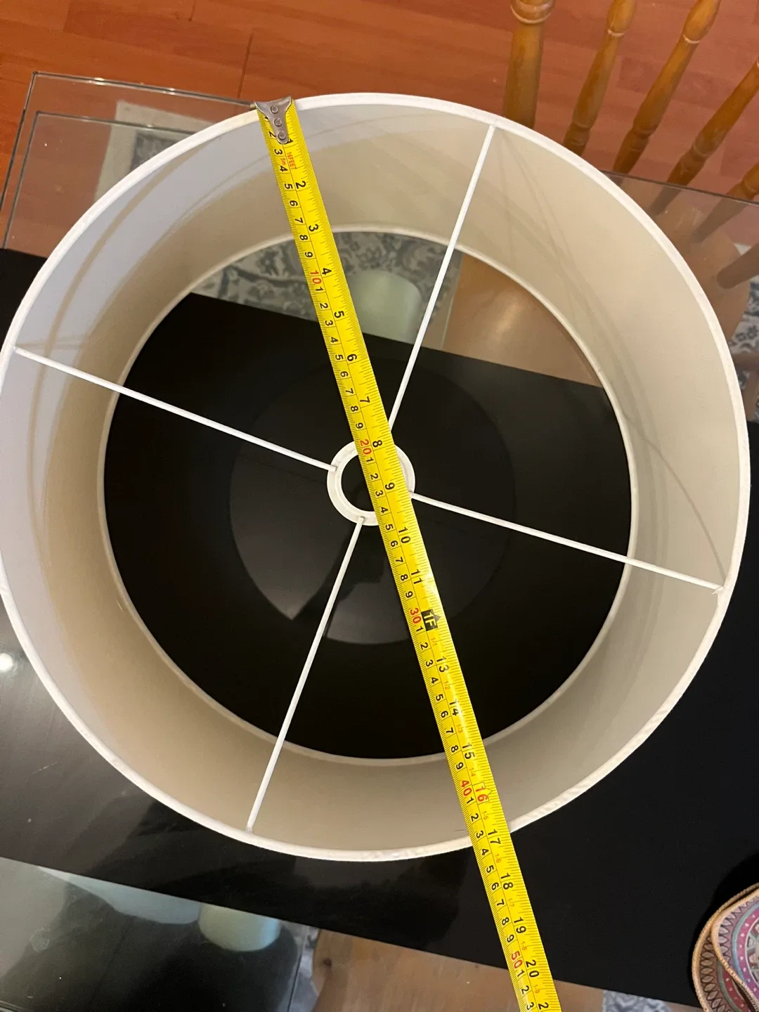 Large Off-White Lampshade image indicator(3)